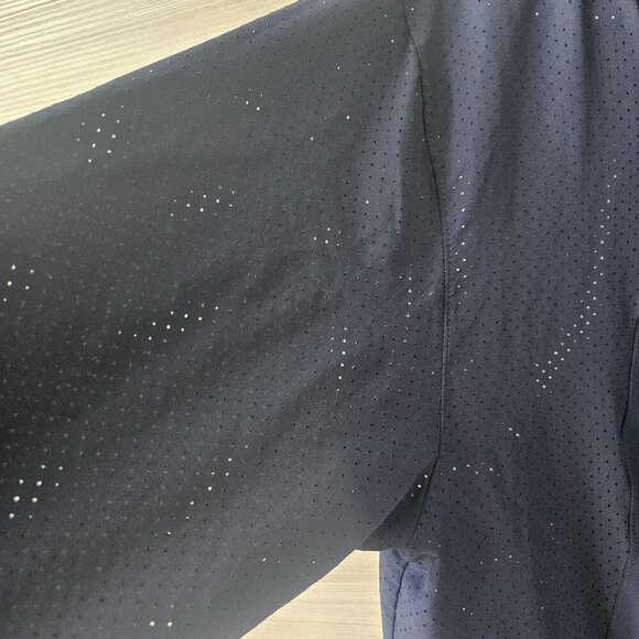 California Golden Bears Under Armour Cal Navy Squad Woven 1/2 Zip HeatGear Sz S - Picture 9 of 16